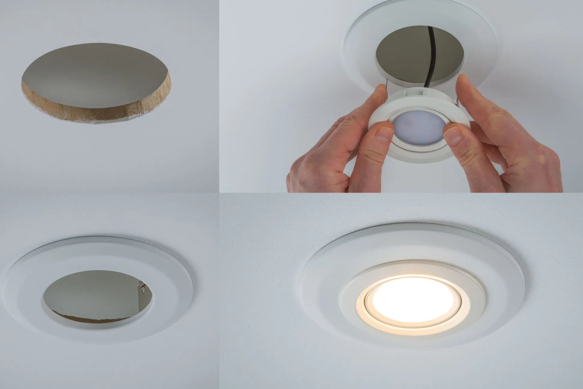 Adapter - Einbauleuchten-Einbauadapter Ø 130 mm