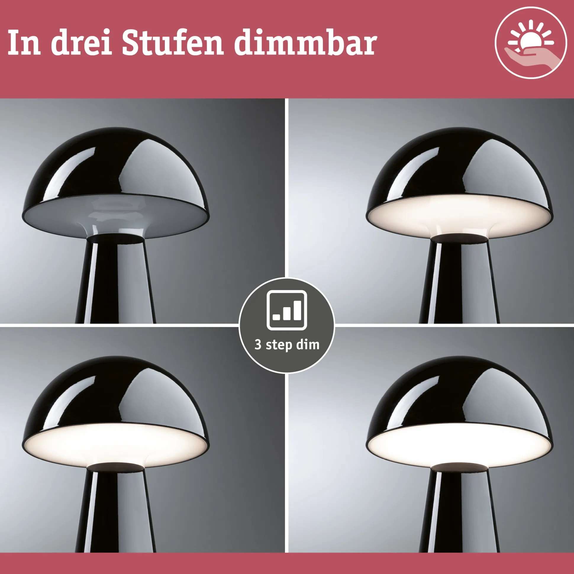 Akkuleuchte 3-Step-Dim - Onzo