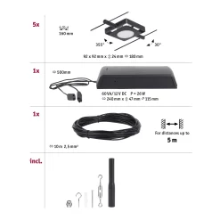 CorDuo LED Seilsystem - MacLED Basisset