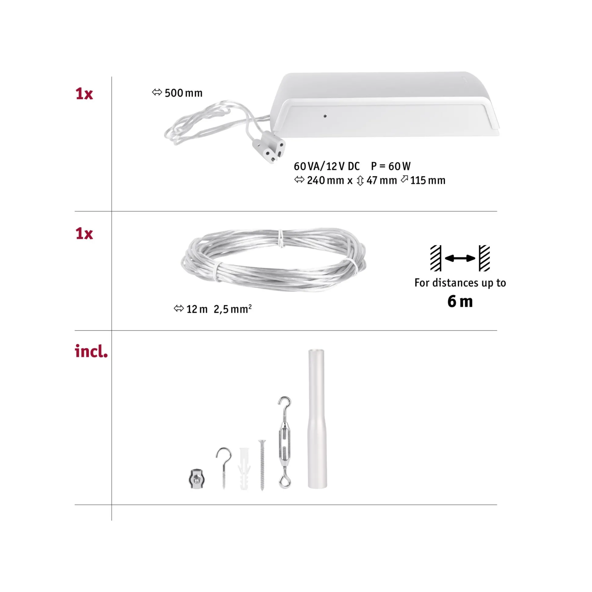 CorDuo Seilsystem - Basisset