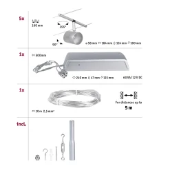 CorDuo Seilsystem - Cup Basisset