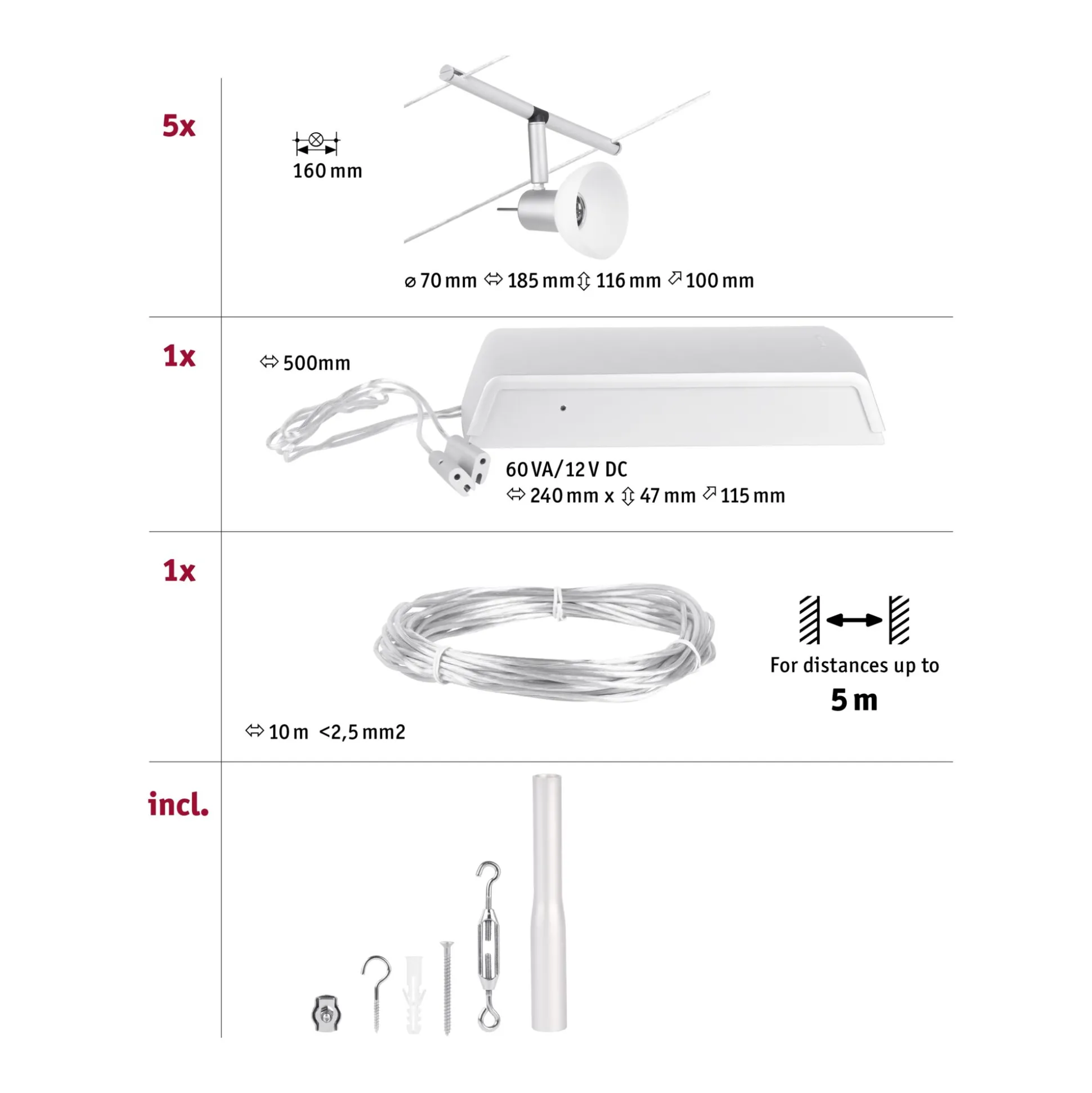 CorDuo Seilsystem - Sheela Basisset