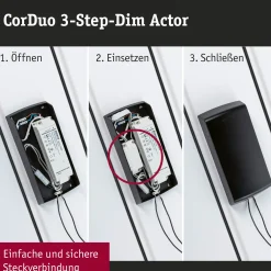 CorDuo Seilsystem 3-Step-Dim - 3 Stufen Dimmer