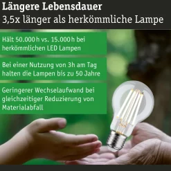 Efficient-Line Filament 230V - LED Birne 1er-Set