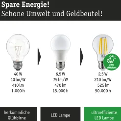 Efficient-Line Filament 230V - LED Birne Einzelleuchte
