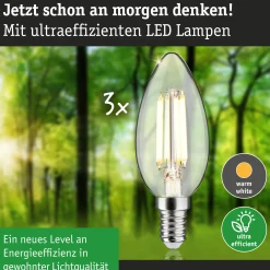 Efficient-Line Filament 230V - LED Kerze E14