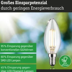 Efficient-Line Filament 230V - LED Kerze E14