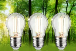 Efficient-Line Filament 230V - LED Tropfen 3er-Set 80mm