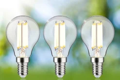 Efficient-Line Filament 230V - LED Tropfen 3er-Set 82mm