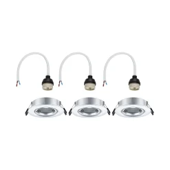 Einbauleuchte - 3er-Set schwenkbar