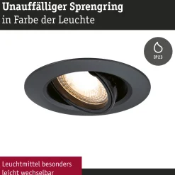 Einbauleuchte - 3er-Set schwenkbar