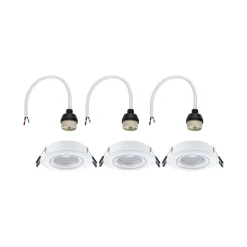 Einbauleuchte - 3er-Set schwenkbar