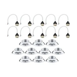 Einbauleuchte - 10er-Set starr