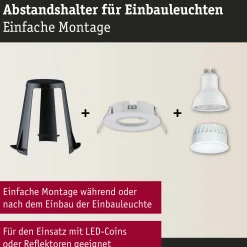 Einbauleuchten Zubehör - 3er-Set