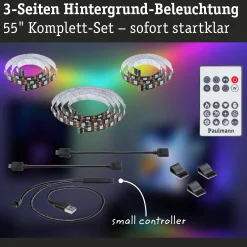 EntertainLED USB LED Strip - TV-Beleuchtung 55 Zoll