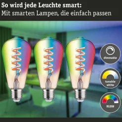 Filament 230V Smart Home Zigbee 3.0 - LED Kolben ST64 E27