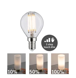 Filament 230V Touch Dim - LED Tropfen E14