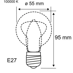Glühbirne - Effectlicht