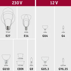 Inner Glow Edition LED Kolben - Innenkolben Spiralmuster