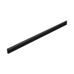 LED Strip Profil - Base Schwarzer Diffusor 2m