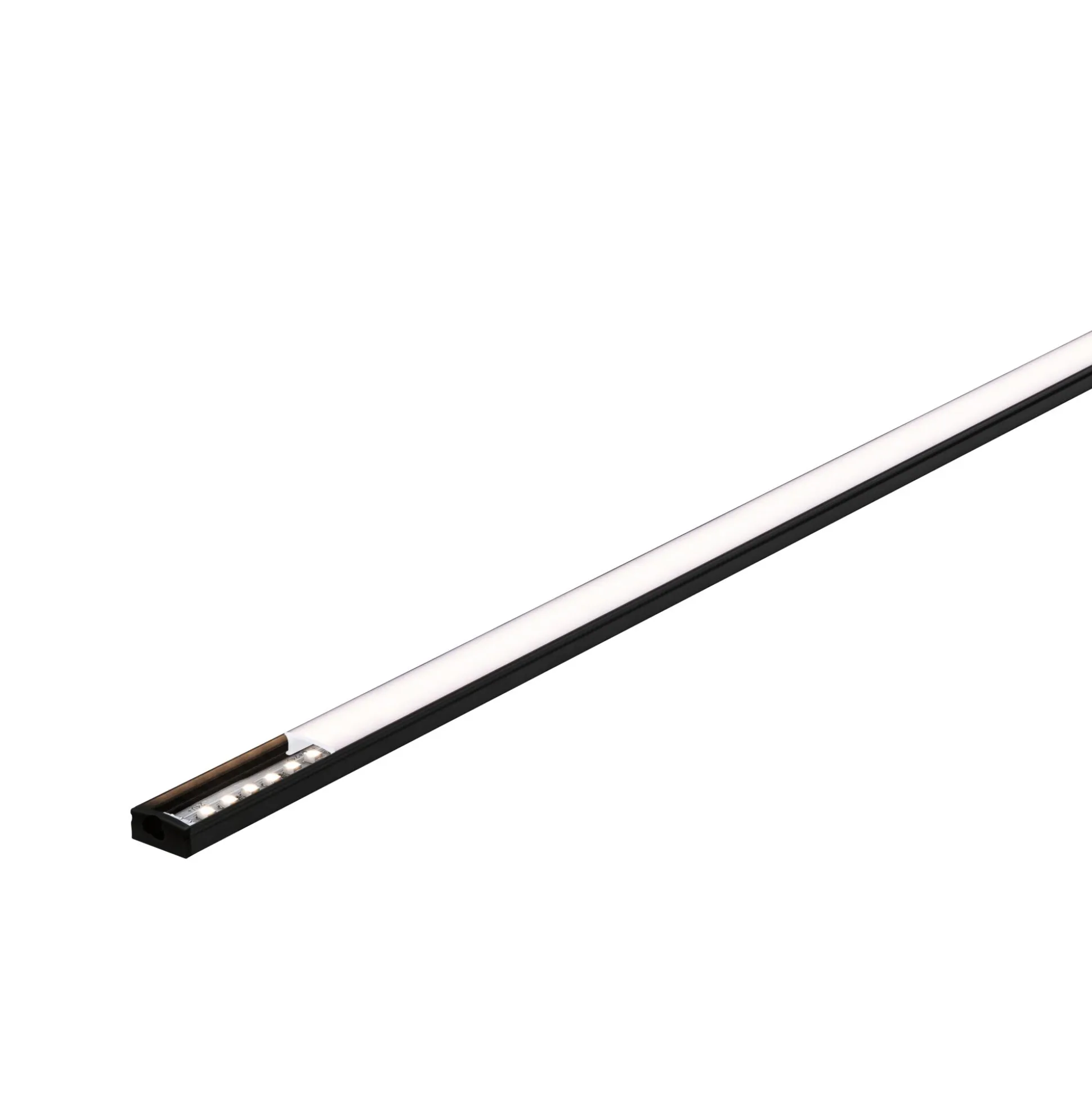 LED Strip Profil - Base Weißer Diffusor 1m