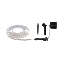 LED Stripe Solar - 3m inkl. Dämmerungssensor und Akku