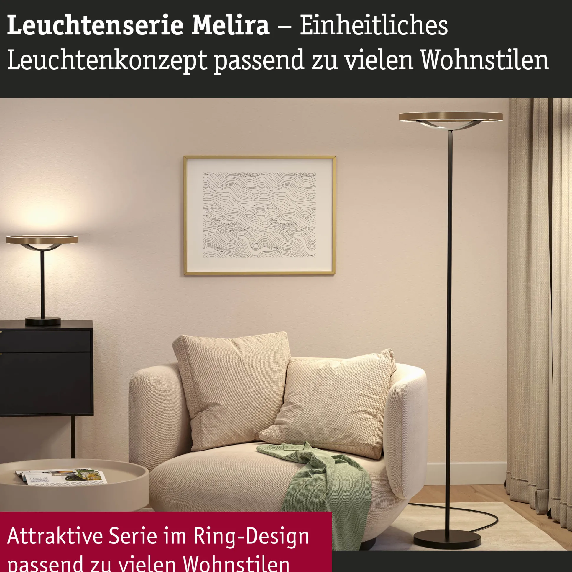 LED Tischleuchte 3-Step-Dim - Melira