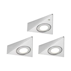 LED Unterschrankleuchte - Trias Näherungsensor 3er-Set