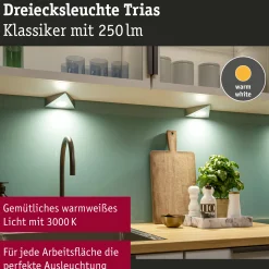 LED Unterschrankleuchte - Trias Näherungsensor 3er-Set