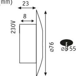LED Wandeinbauleuchte - Special Line