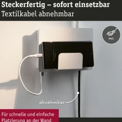 LED Wandleuchte - Halina USB C