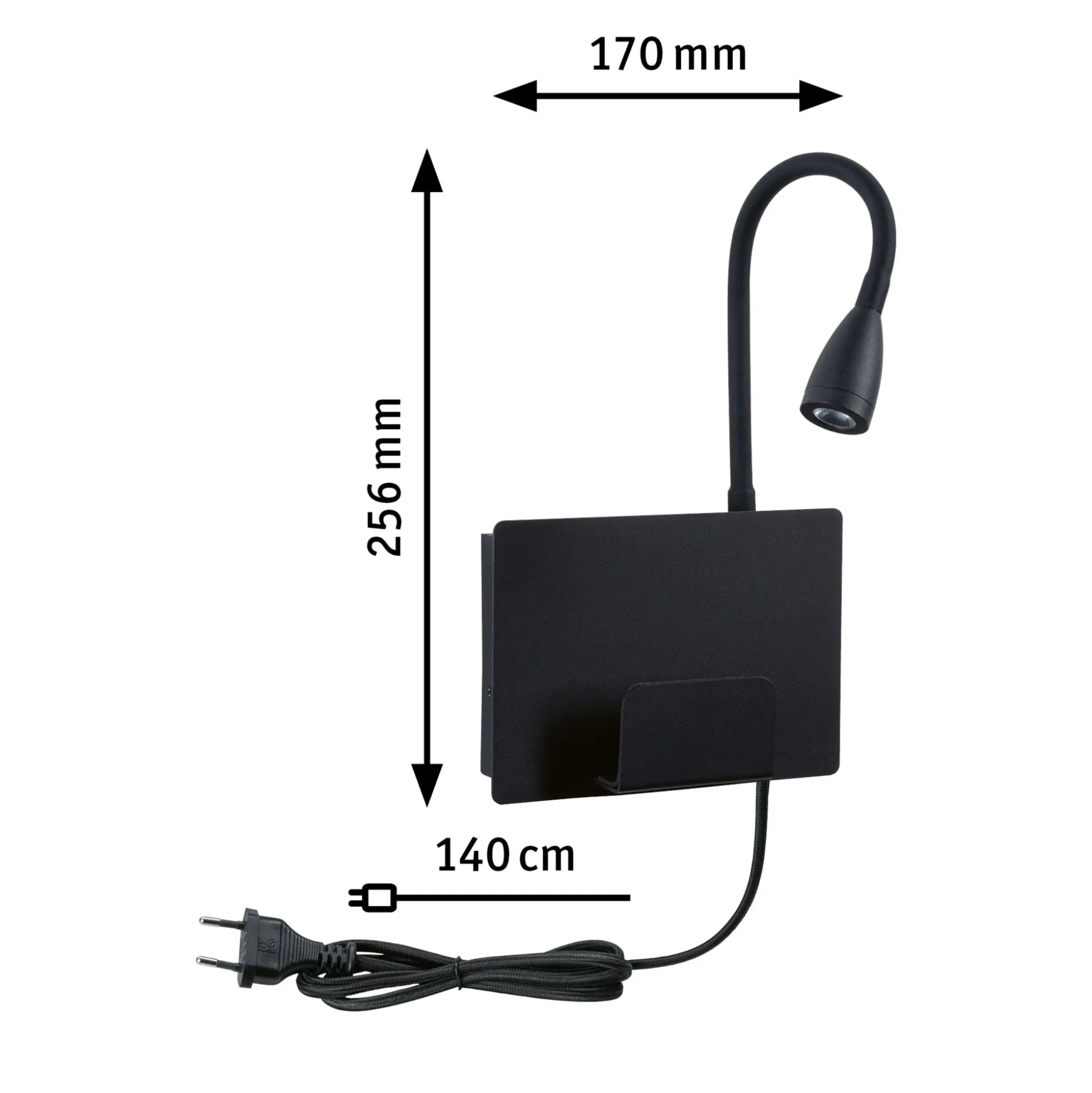 LED Wandleuchte - Halina USB C