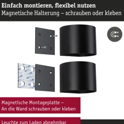 LED Akkuwandleuchte - Nyora