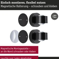 LED Akkuwandleuchte - Zorik