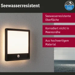 LED Außenpanel - Lamina Dämmerungsgesteuerter Bewegungsmelder (IR)