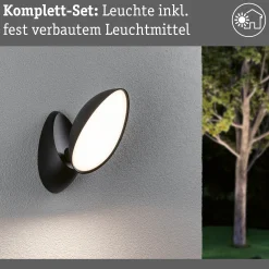 LED Außenwandleuchte - Batona