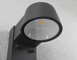 LED Außenwandleuchte - Capea Dämmerungsgesteuerter Bewegungsmelder (IR) insektenfreundlich