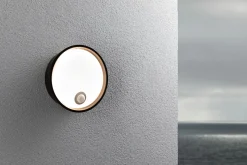 LED Außenwandleuchte - Platomo Dämmerungsgesteuerter Bewegungsmelder (IR) seewasserresistent