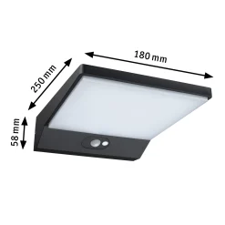 LED Außenwandleuchte - Ronea Dämmerungsgesteuerter Bewegungsmelder (IR)