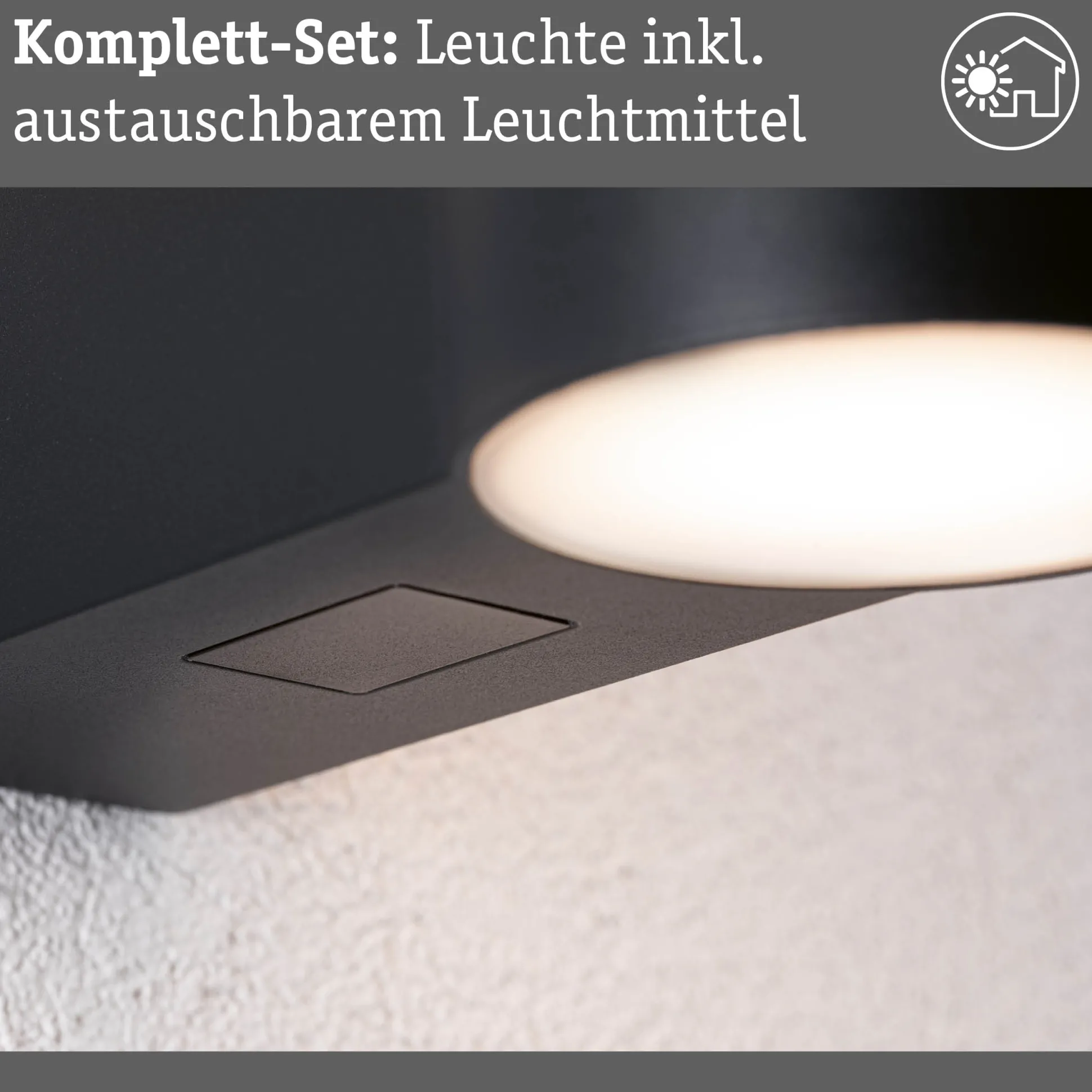 LED Außenwandleuchte - Sienna Dämmerungsgesteuerter Bewegungsmelder (HF) seewasserresistent