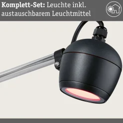 LED Außenwandleuchte Smart Home Zigbee 3.0 - Kikolo RGBW