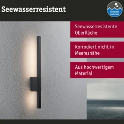 LED Außenwandleuchte - Stan seewasserresistent