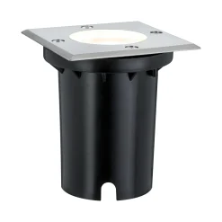 LED Bodeneinbauleuchte - LED Bodeneinbauleuchte IP67 eckig 108x124mm 3000K 3,5W 230lm 230V Edelstahl Metall