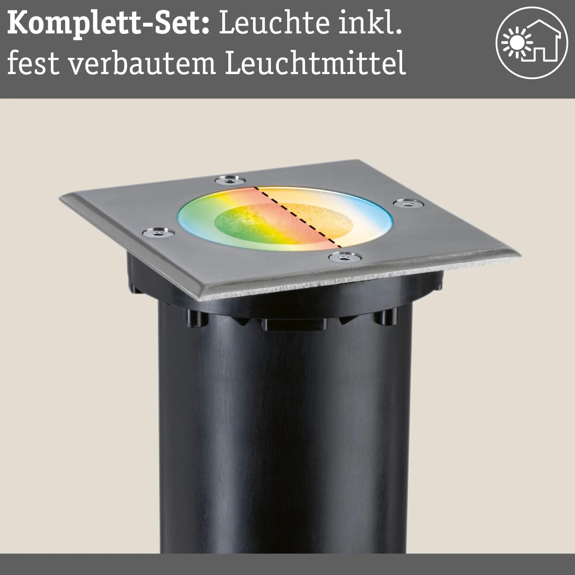 LED Bodeneinbauleuchte Smart Home Zigbee 3.0 - Floor
