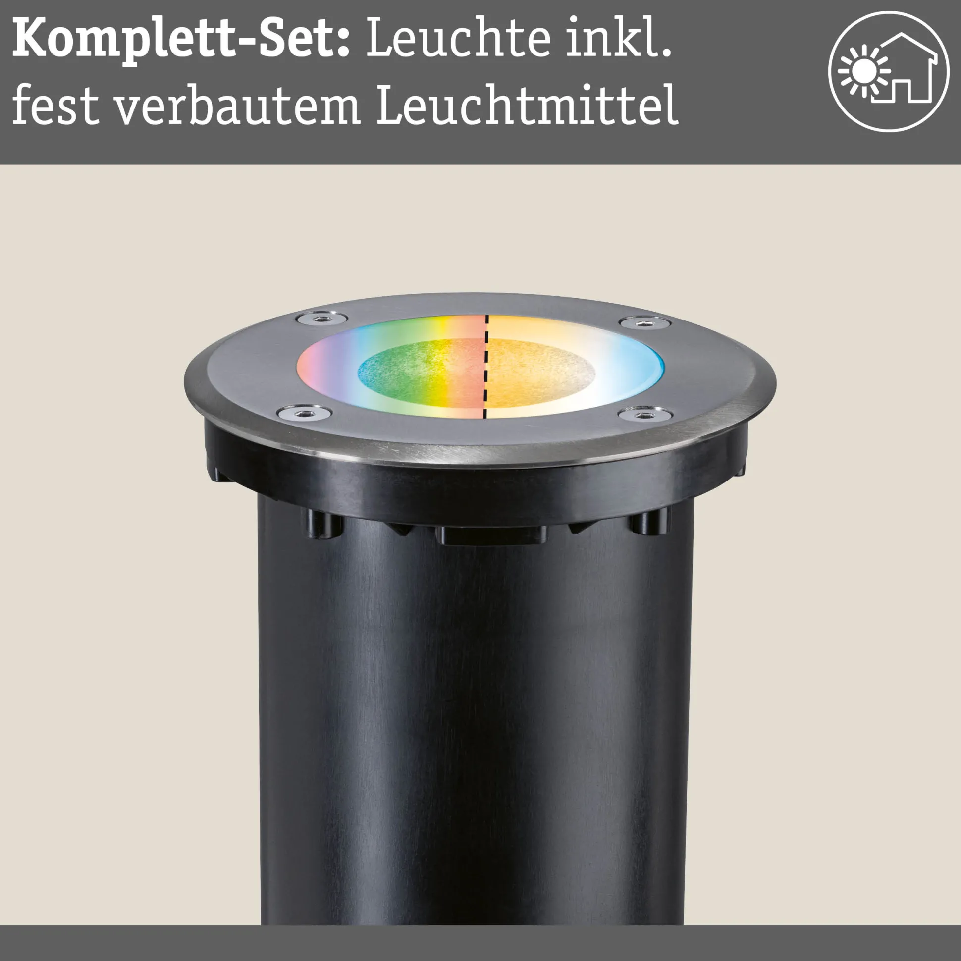 LED Bodeneinbauleuchte Smart Home Zigbee 3.0 - Floor