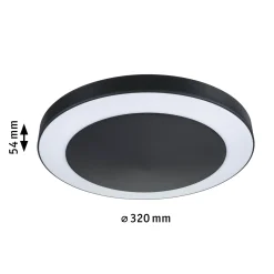 LED Deckenleuchte - Circula Dämmerungsgesteuerter Bewegungsmelder (IR) seewasserresistent