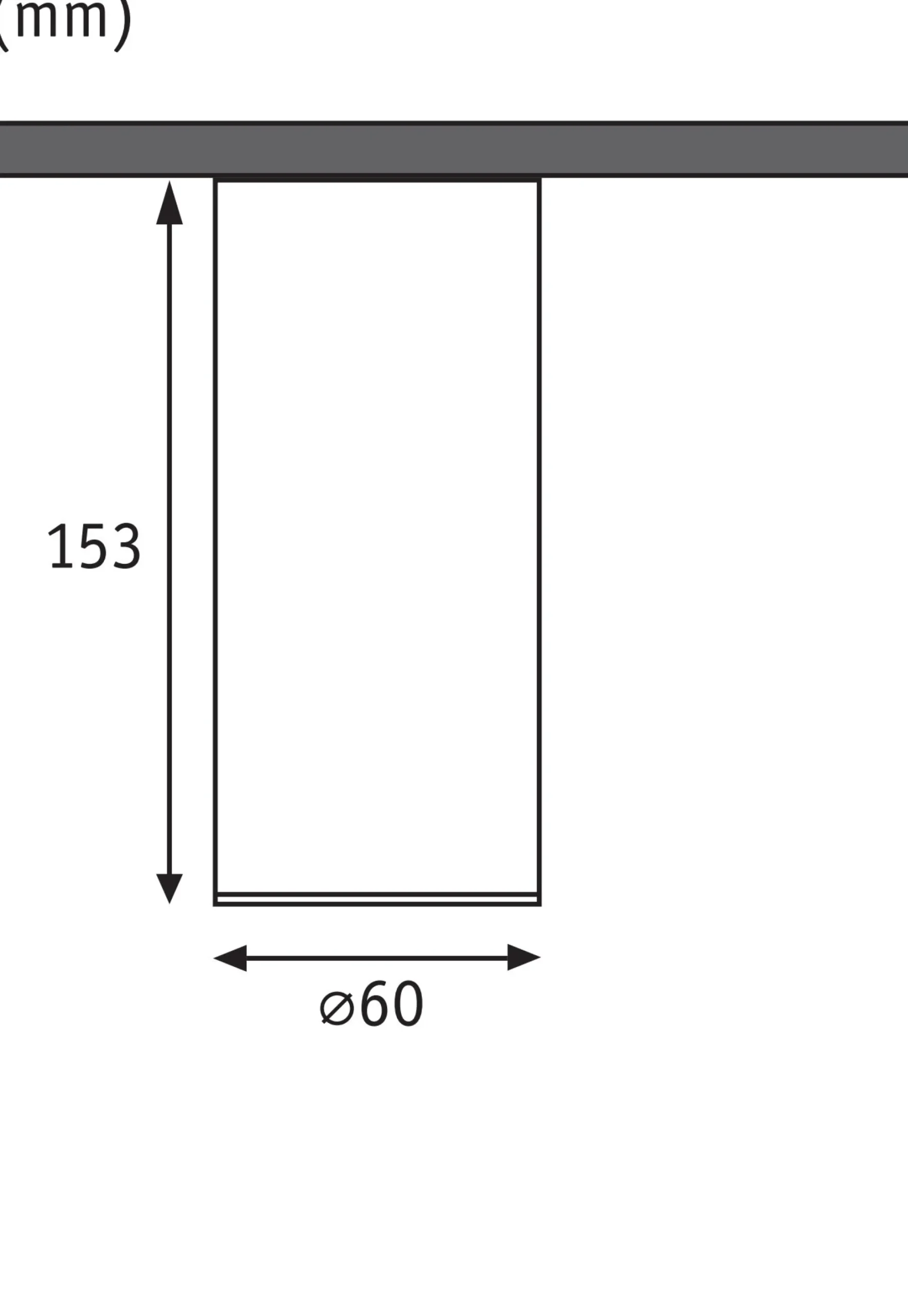 LED Deckenleuchte 3-Step-Dim - Barrel