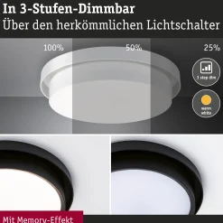 LED Deckenleuchte 3-Step-Dim - Malik