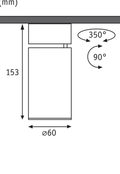 LED Deckenleuchte 3-Step-Dim - Turnal