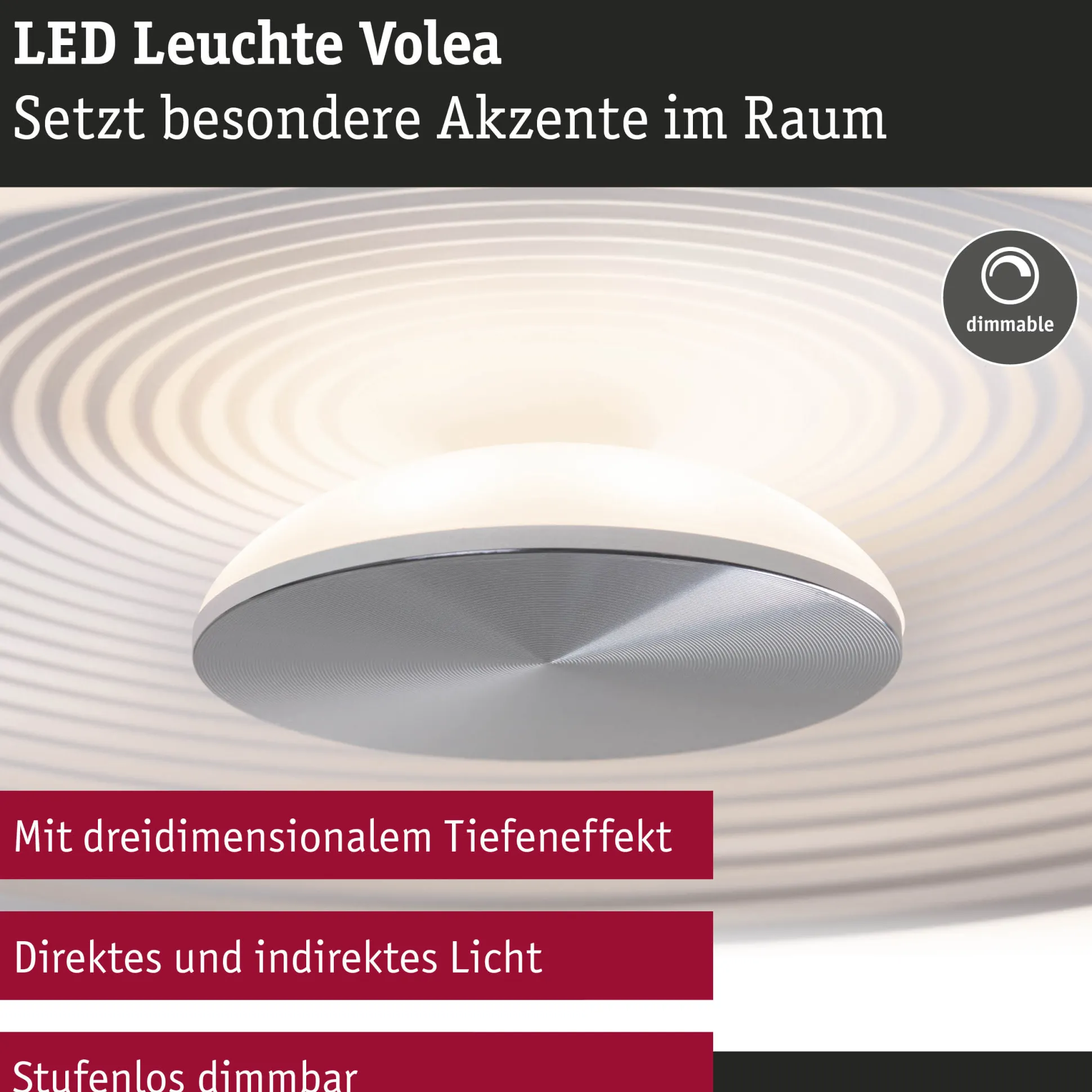 LED Deckenleuchte - Volea